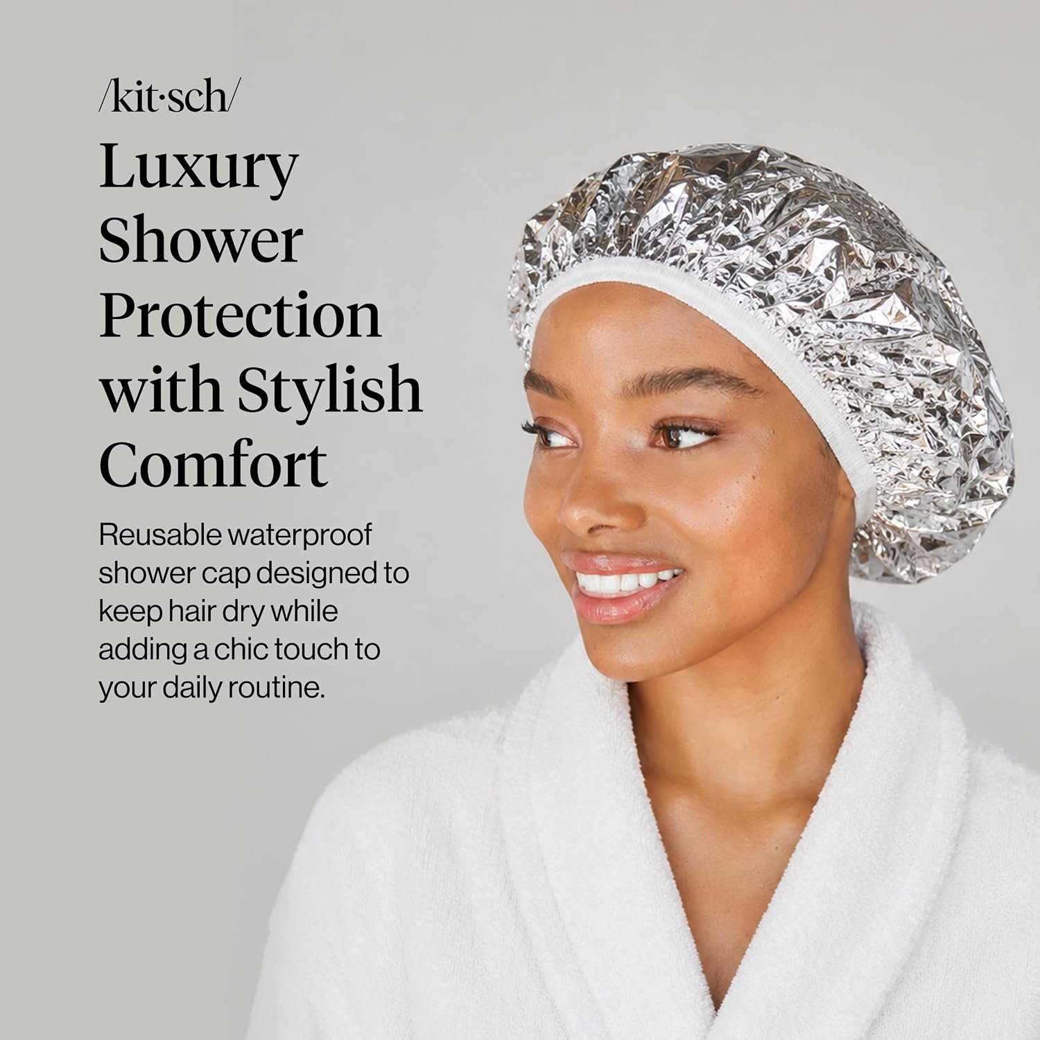image:imageKitsch Aluminum Foil Heat Cap for Deep Conditioning